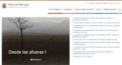 Desktop Screenshot of motadelmarques.ayuntamientosdevalladolid.es