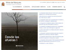 Tablet Screenshot of motadelmarques.ayuntamientosdevalladolid.es