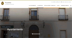 Desktop Screenshot of pozaldez.ayuntamientosdevalladolid.es