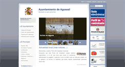 Desktop Screenshot of aguasal.ayuntamientosdevalladolid.es