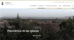 Desktop Screenshot of mojados.ayuntamientosdevalladolid.es