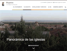 Tablet Screenshot of mojados.ayuntamientosdevalladolid.es