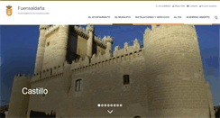 Desktop Screenshot of fuensaldana.ayuntamientosdevalladolid.es