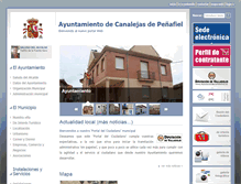 Tablet Screenshot of canalejasdepenafiel.ayuntamientosdevalladolid.es